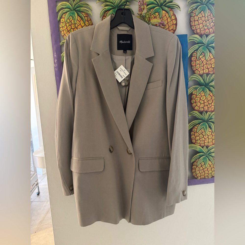 Madewell Tan Blazer